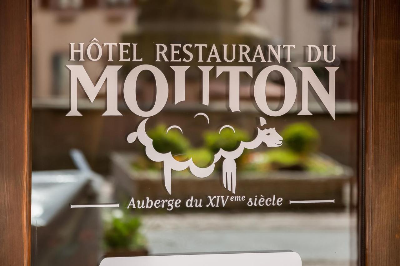 Logis Hotel-Restaurant Du Mouton Ribeauvillé Eksteriør billede