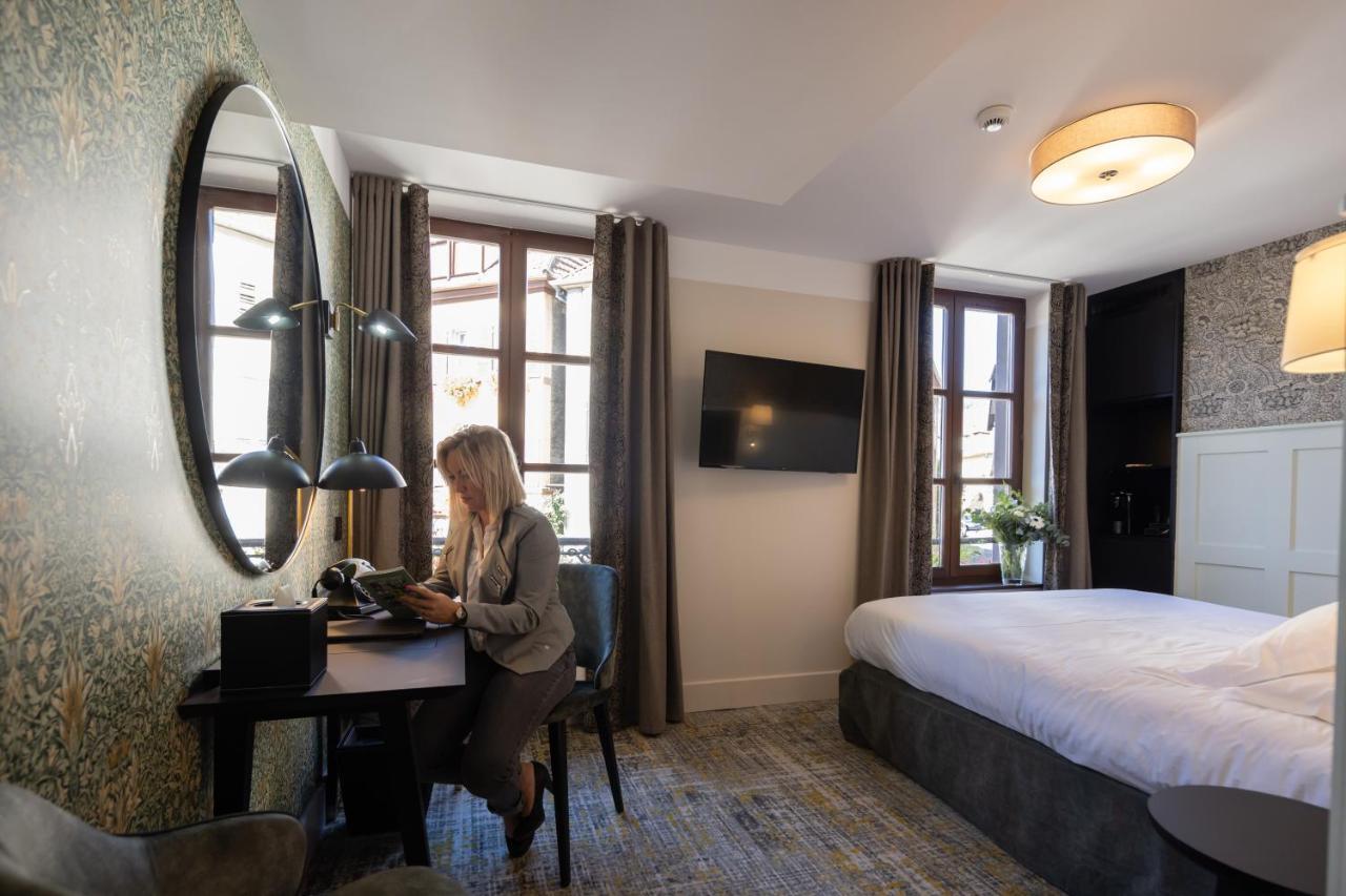 Logis Hotel-Restaurant Du Mouton Ribeauvillé Eksteriør billede