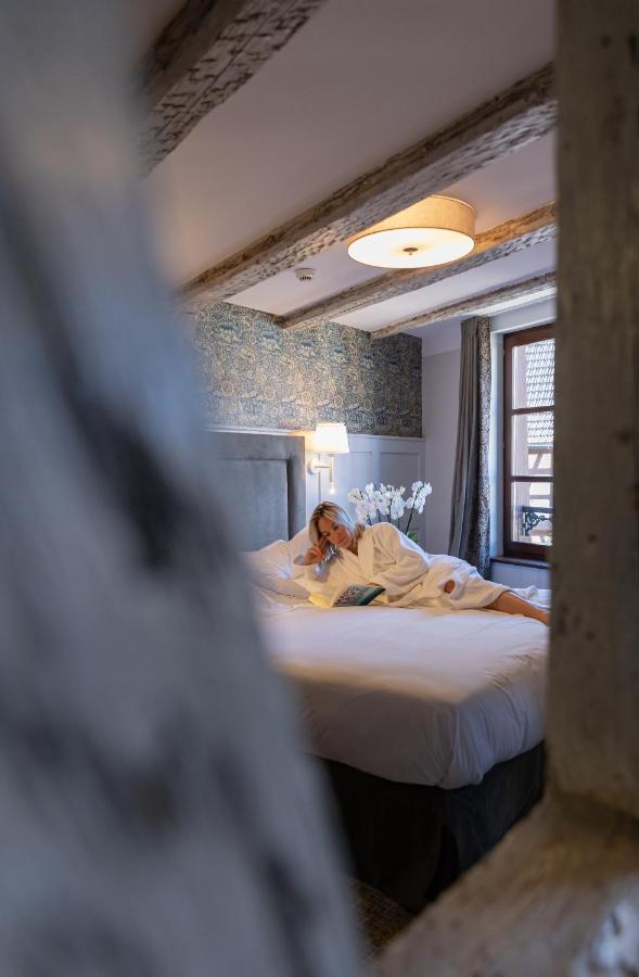 Logis Hotel-Restaurant Du Mouton Ribeauvillé Eksteriør billede
