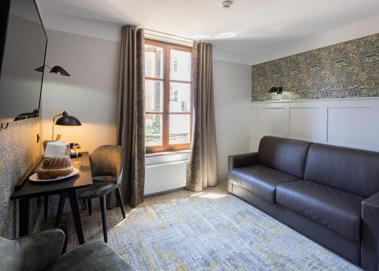Logis Hotel-Restaurant Du Mouton Ribeauvillé Eksteriør billede