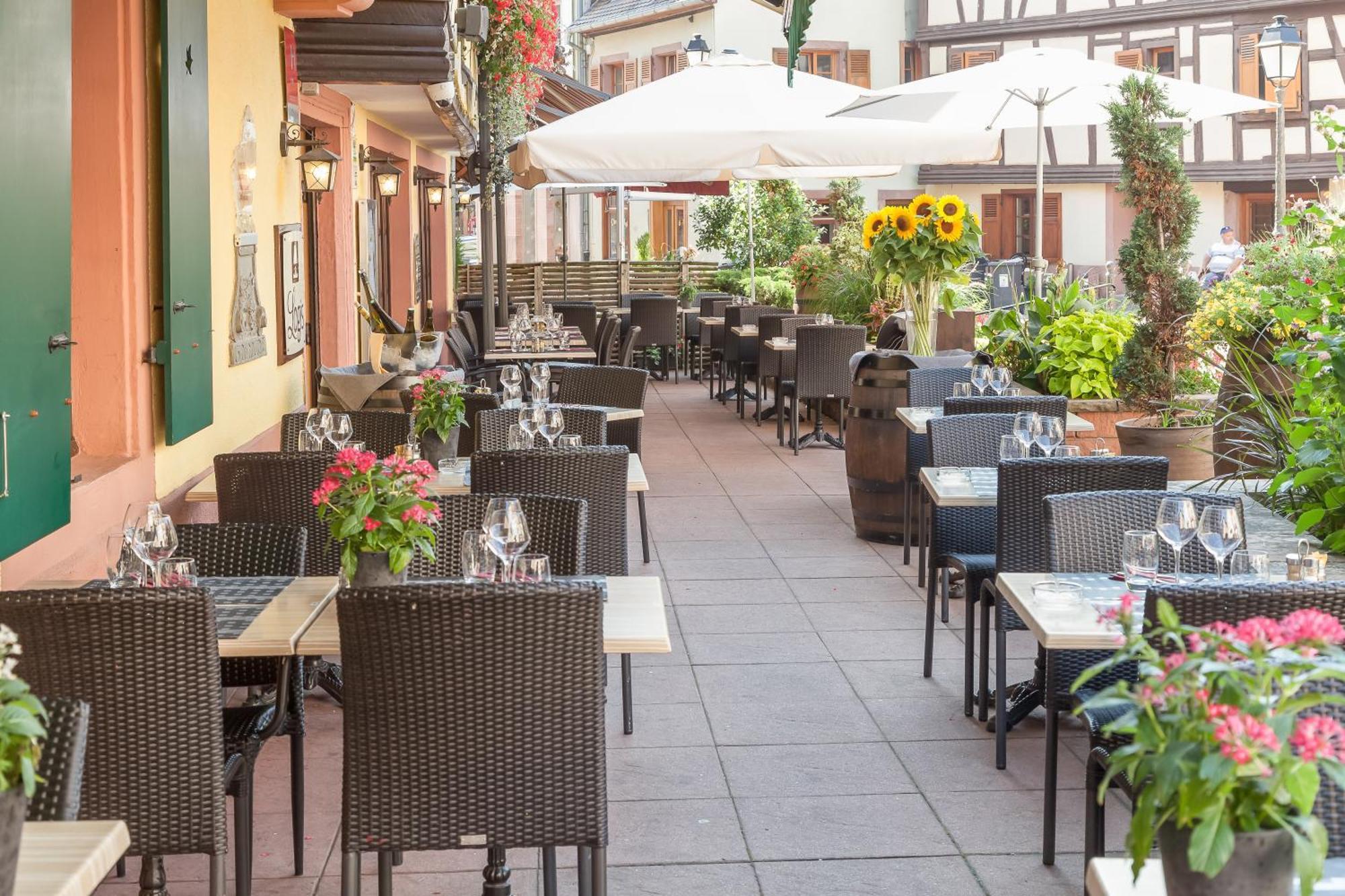 Logis Hotel-Restaurant Du Mouton Ribeauvillé Værelse billede