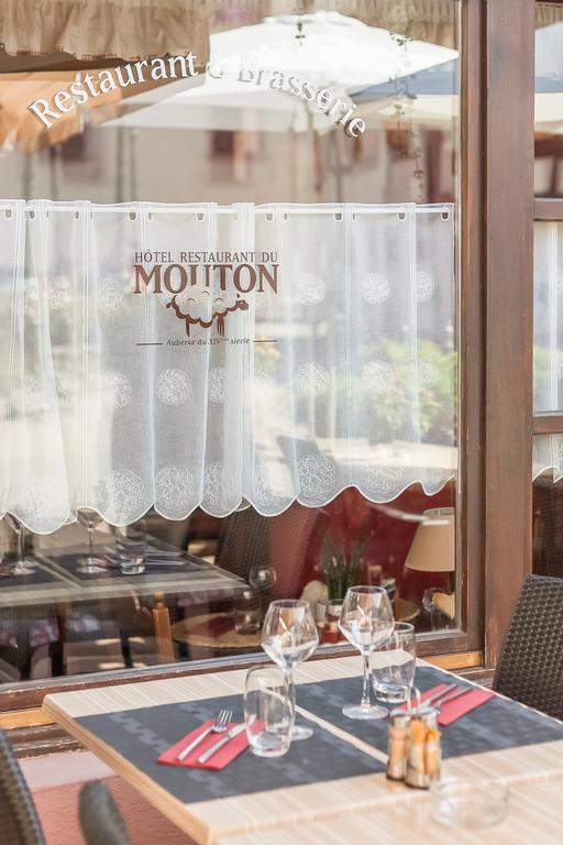 Logis Hotel-Restaurant Du Mouton Ribeauvillé Eksteriør billede