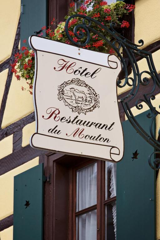 Logis Hotel-Restaurant Du Mouton Ribeauvillé Eksteriør billede
