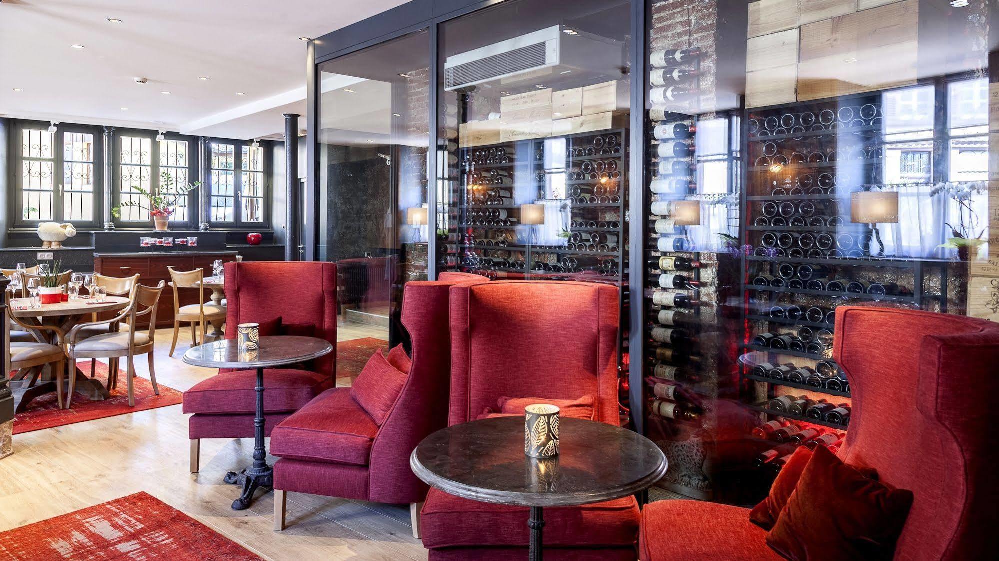 Logis Hotel-Restaurant Du Mouton Ribeauvillé Eksteriør billede